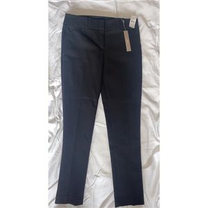 Loft Black Marisa Skinny Ankle Length Work Pants